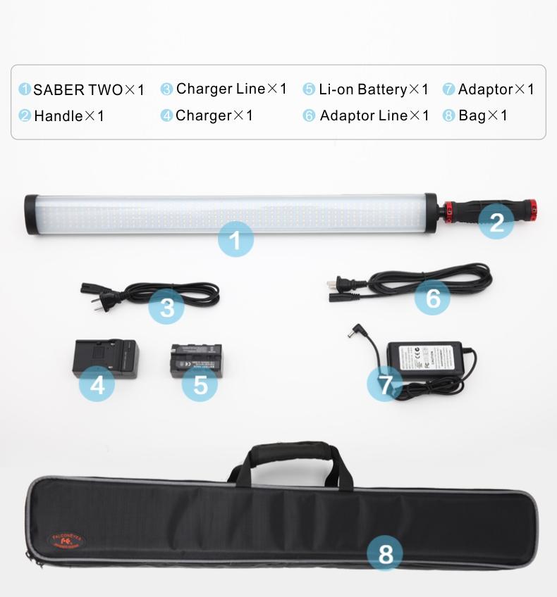 FalconEyes SABER TWO (SA2) 4 Kinds of Color Temperatures Led Stick Light Handheld LED - FOMITO.SHOP