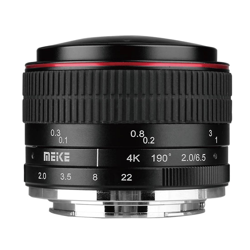 Meike MK-6.5mm F2.0 Fisheye Lens Fit for Canon/Sony/Olympus/Panasonic/Fujifilm