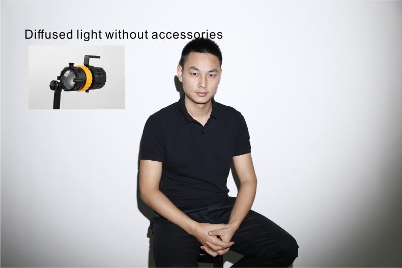 FalconEyes P-5TD Mini Spot Light 100W 3000K-5600K Photography Light Adjustable Focus Length Fill Light Pulsar 5 P5TD - FOMITO.SHOP