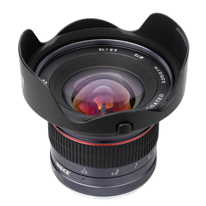 Meike MK-12mm F2.8 Wide Angle Lens Fit for Canon/Nikon/Sony/Olympus/Panasonic/Fujifilm