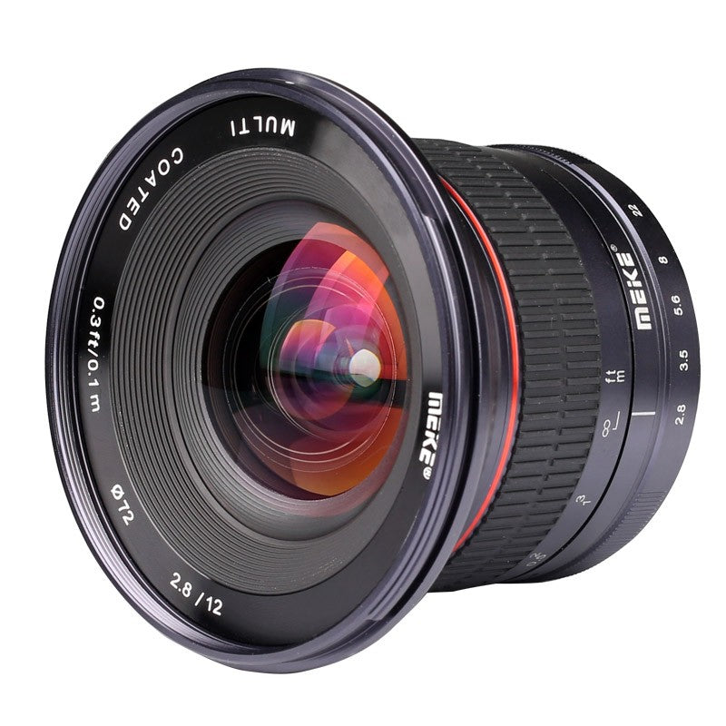 Meike MK-12mm F2.8 Wide Angle Lens Fit for Canon/Nikon/Sony/Olympus/Panasonic/Fujifilm