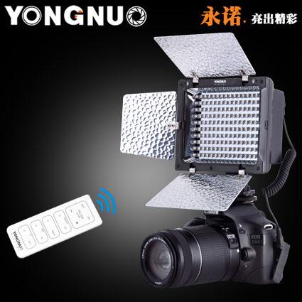 Yongnuo YN160 II 160LED Lamp 5600K LED Video Light for Camera Camcorder Remote Control Photographic Lighting