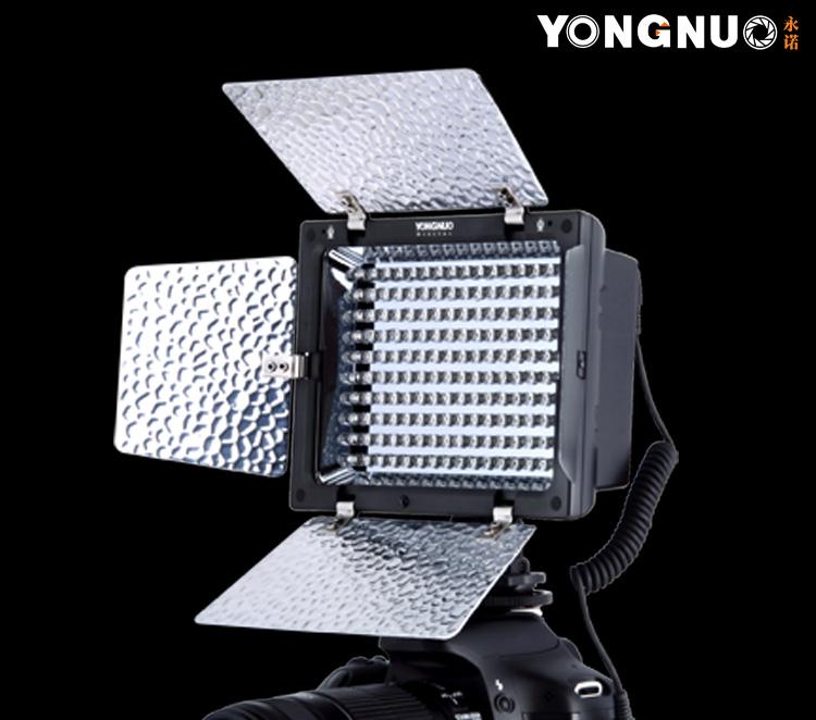 Yongnuo YN160 II 160LED Lamp 5600K LED Video Light for Camera Camcorder Remote Control Photographic Lighting