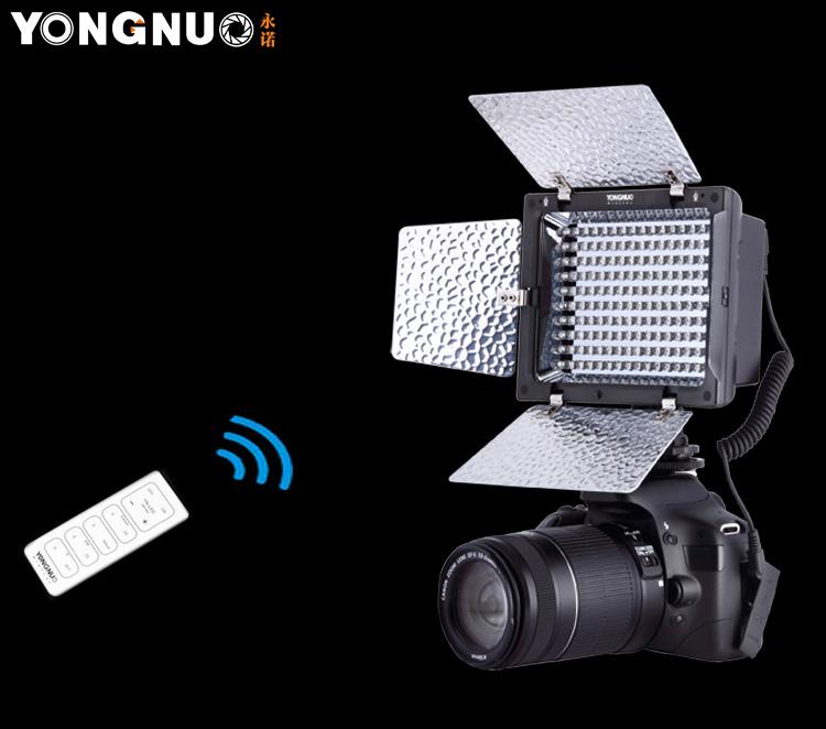 Yongnuo YN160 II 160LED Lamp 5600K LED Video Light for Camera Camcorder Remote Control Photographic Lighting