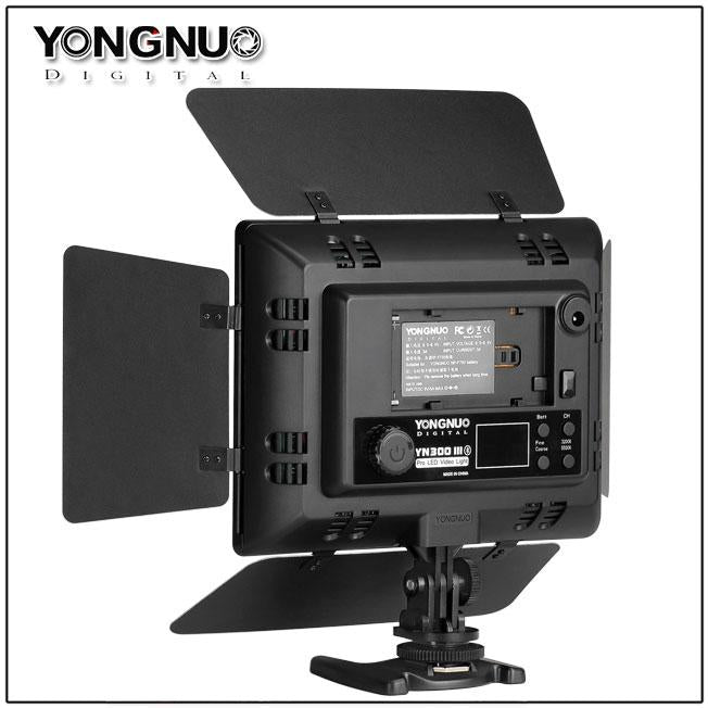 YONGNUO YN300 III For Canon Nikon Pentax Olympas DLSR LED Camera Video Light Adjustable Color Temperature 3200K-5500K