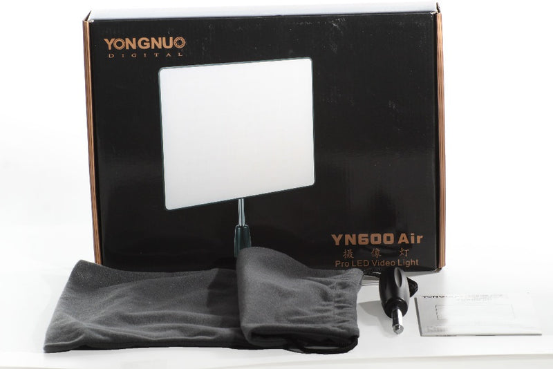 YONGNUO YN600 Air LED Camera Video 3200K-5500K Light Bi-color Photography Studio Lighting For DSLR
