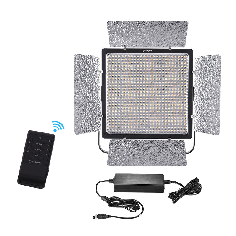 YONGNUO YN860 3200K-5500K Bi-Color Temperature Pro LED Video Light Fill Light CRI 95+ w/CT Filters Video Light