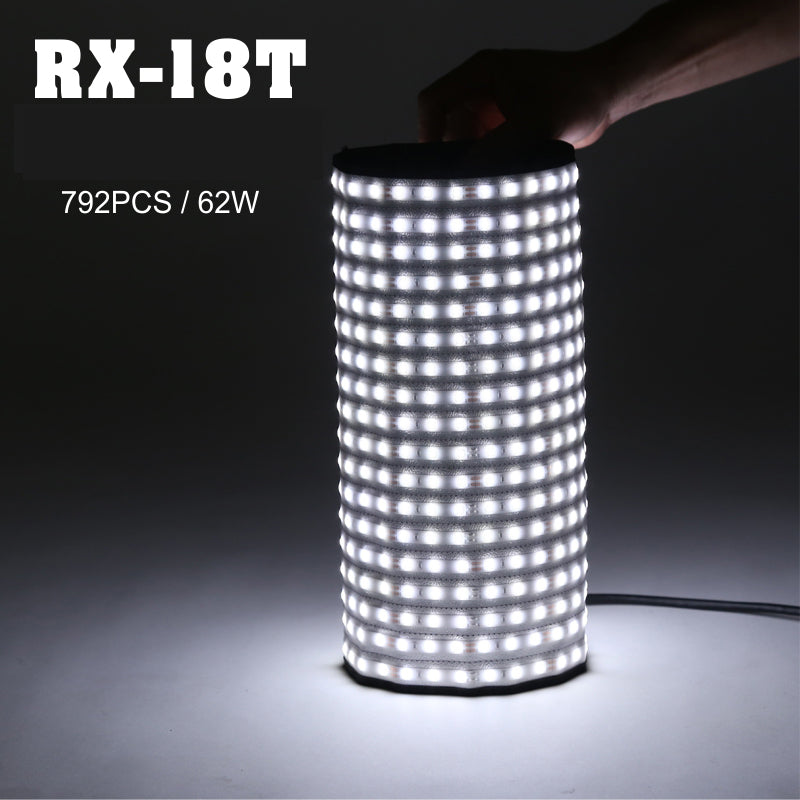 Falcon Eyes Portable 62W Roll-flex LED MAT 504pcs LEDs Waterproof LED Flexible Photo Light RX-18T