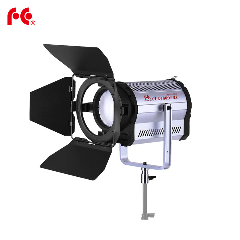 Falcon Eyes 160W Fresnel LED Light Bi-color Adjustable Studio Video Light DMX512 system LED Light with Cooling Fan CLL-1600TDX