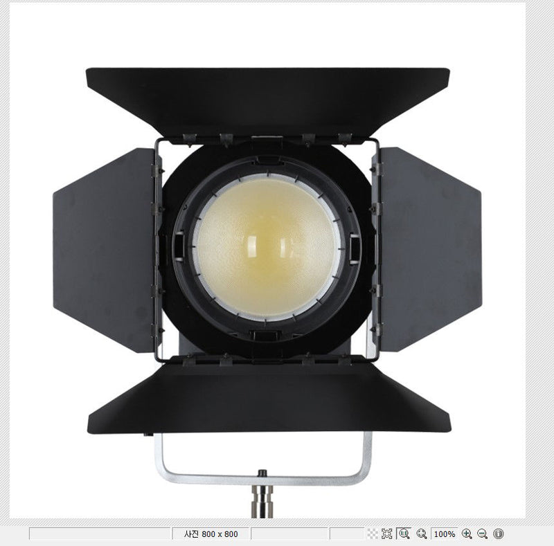 Falcon Eyes 160W Fresnel LED Light Bi-color Adjustable Studio Video Light DMX512 system LED Light with Cooling Fan CLL-1600TDX