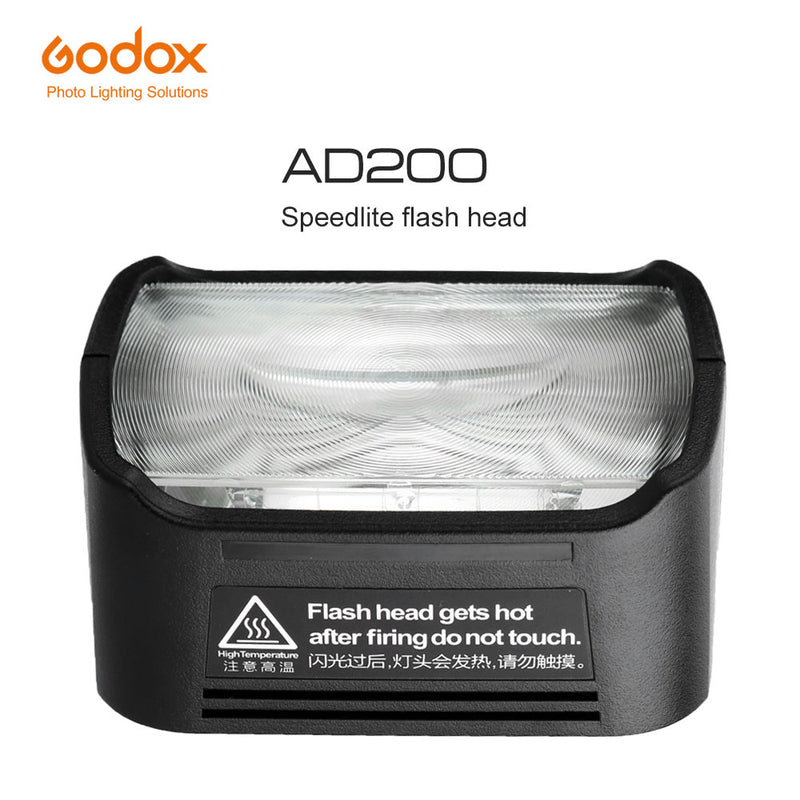 Godox AD200 Godox H200 Speedlite Flash Head for Godox AD200