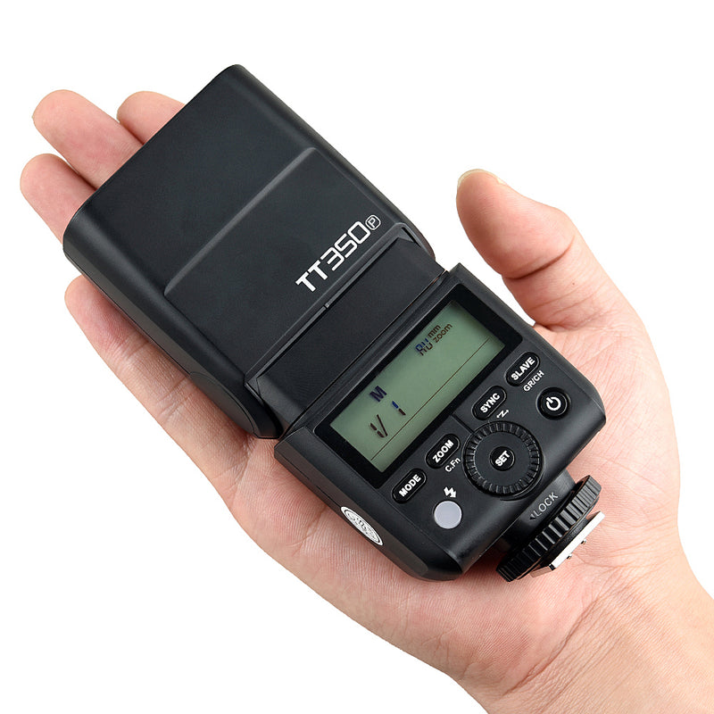 GODOX Mini TT350P TT350 TTL HSS 2.4GHz Wireless Flash for Pentax 645Z K-3II K-1 KP K-50 K-S2 K70 Camera