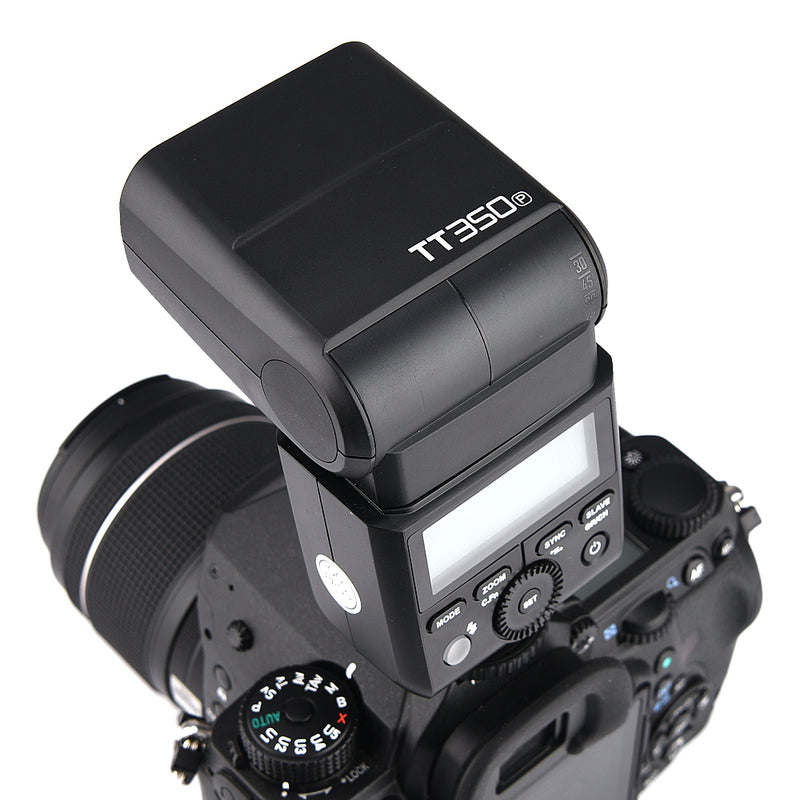 GODOX Mini TT350P TT350 TTL HSS 2.4GHz Wireless Flash for Pentax 645Z K-3II K-1 KP K-50 K-S2 K70 Camera