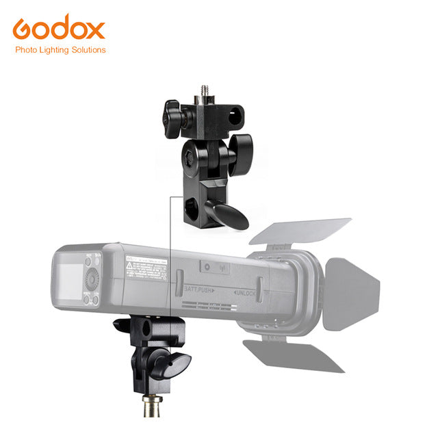 Godox AD-E E Holder with 1/4" Screw On The Top to Hold Godox AD200 Flash Speedlite