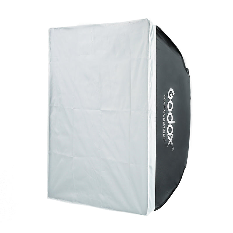 Godox SB-BW Softbox with Bowens Mount White Diffuser Portable Square Reflector for Flash