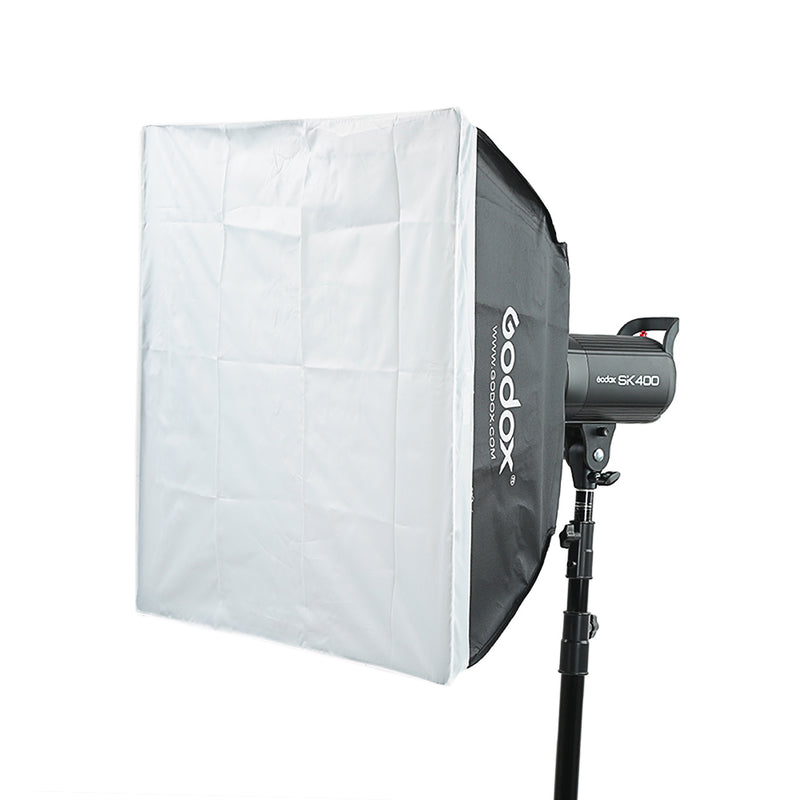 Godox SB-BW Softbox with Bowens Mount White Diffuser Portable Square Reflector for Flash