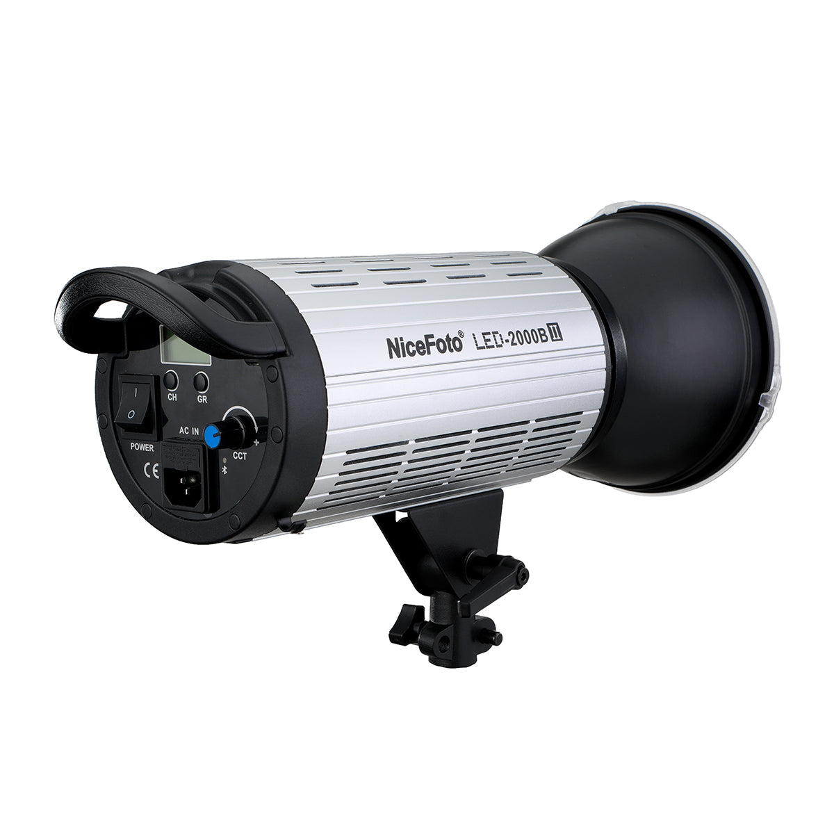 NiceFoto LED-2000B II Daylight Stepless LED Light AC/DC Dual Power Supply 2.4G Remote APP Control