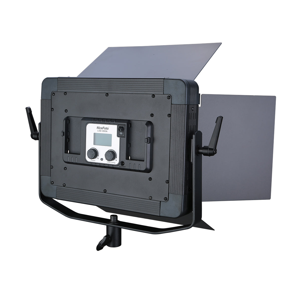 NiceFoto LED-880A 3200K-6500K Adjustable Color Temperature LED Video Light with Mobile APP Control