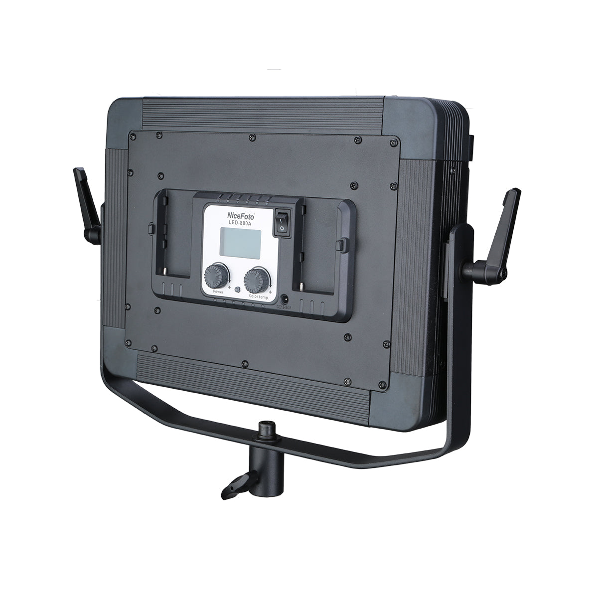 NiceFoto LED-880A 3200K-6500K Adjustable Color Temperature LED Video Light with Mobile APP Control