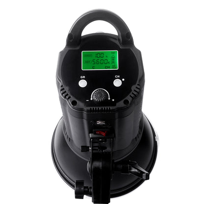 NiceFoto HC-600B 60W Daylight COB LED Video Light 3200K/5600K with Color Filters