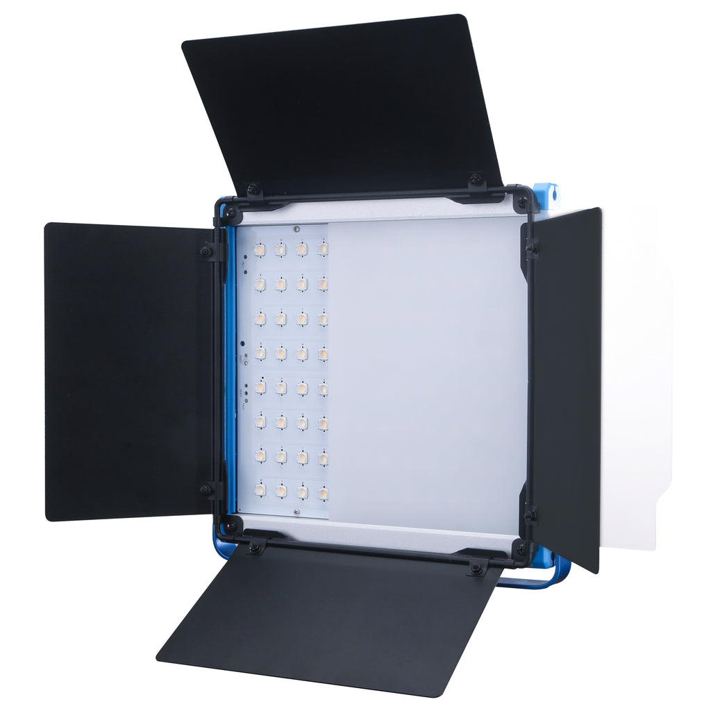 NiceFoto SL-600A Compact Bi-color LED Panel Light Dual Power Supply Mobile APP Control Metal Body