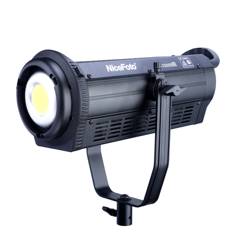 NiceFoto 330W COB LED Video Light HA-3300BII 16 Channels Triple silent cooling fan Bluetooth 5.0
