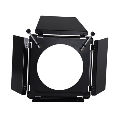 NiceFoto SN-12 Studio Flash Accessories Elinchrom Barn Door Filter Kits for Elinchrom Standard Reflector 230mm Standard Hood (Φ230)
