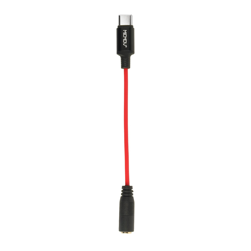 MICMOV 3.5mm to Type-C Headphone Jack Adapter Length 5 inch / 12.7cm Compatible 3.5mm Hole