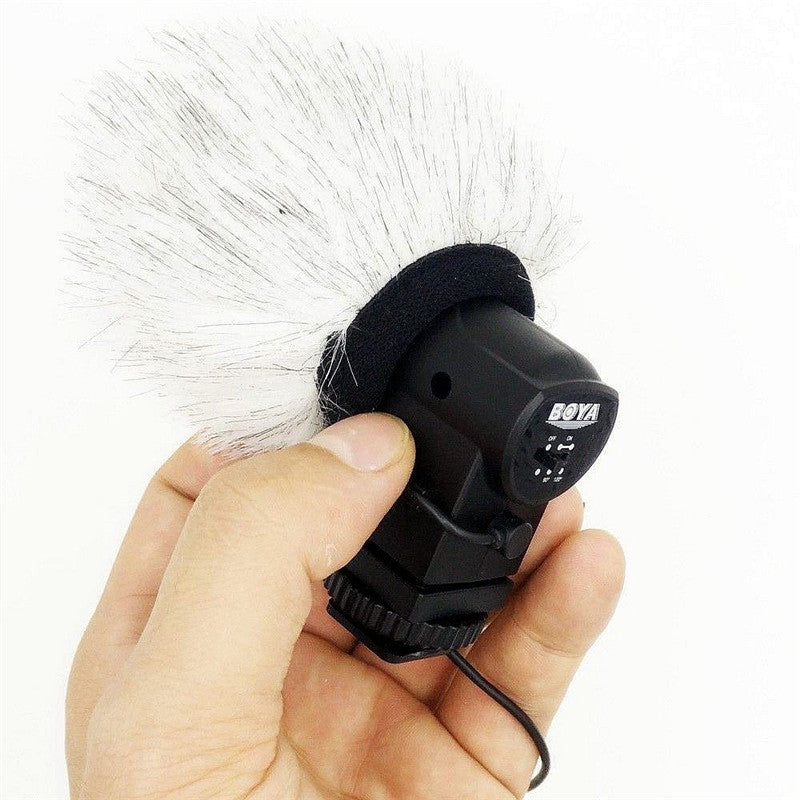 BOYA BY-V01 Stereo X/Y Condenser Microphone for Canon Nikon Pentax Sony Cameras/Camcorders
