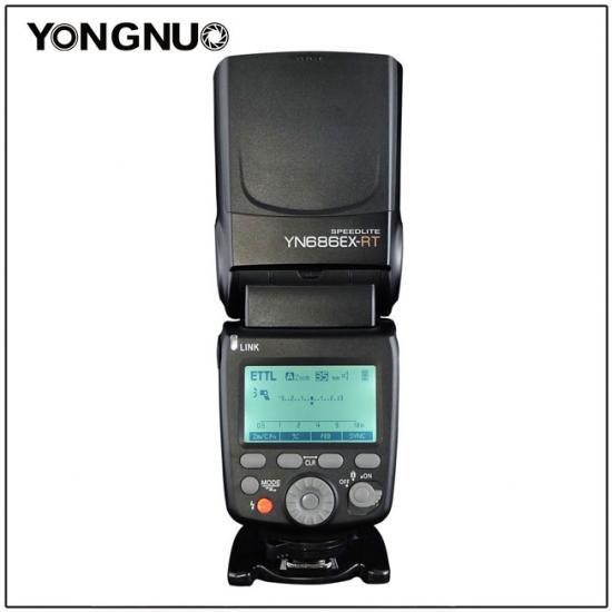 YONGNUO YN686EX-RT ETTL Speedlite Flash 2.4G Wireless HSS 1/8000s Master Flash Speedlite with Lithium battery for Canon