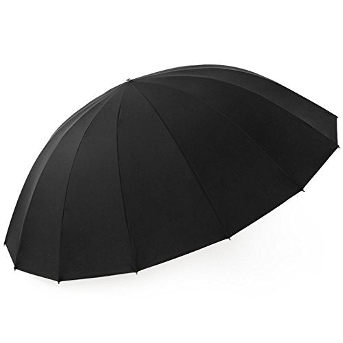 Fomito 7 feet Mega Parabolic Reflector Umbrella White/Black