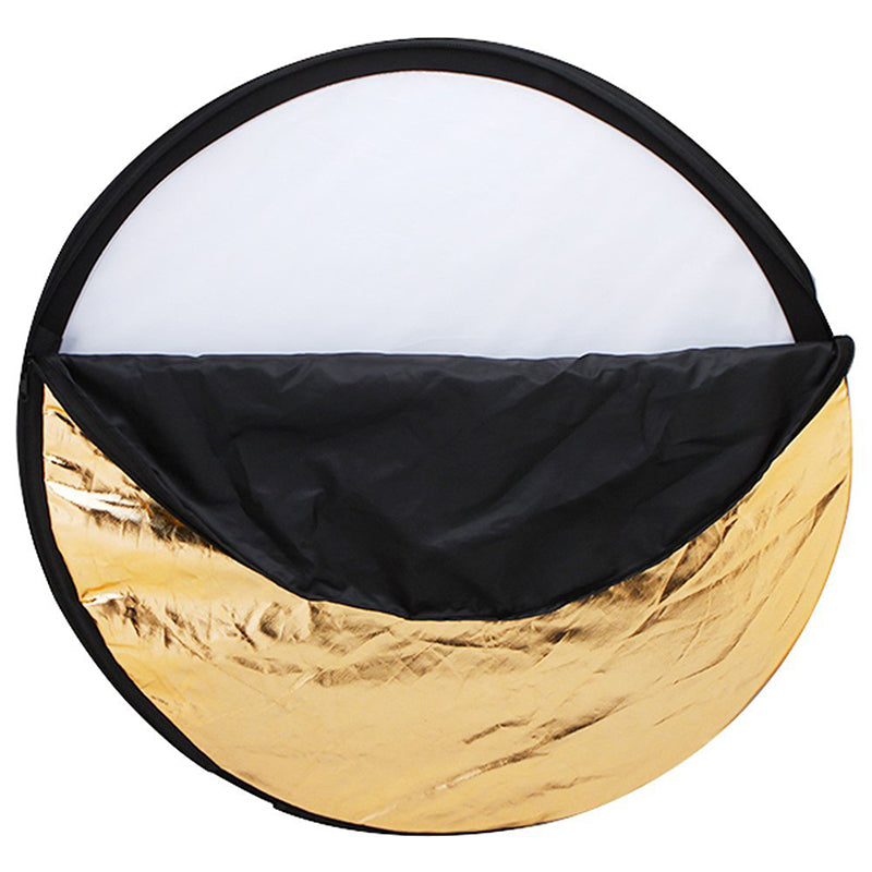 32" 80cm 5in1 Collapsible Portable Light Reflector Diffuser Round Photo disc Multi Color Reflector