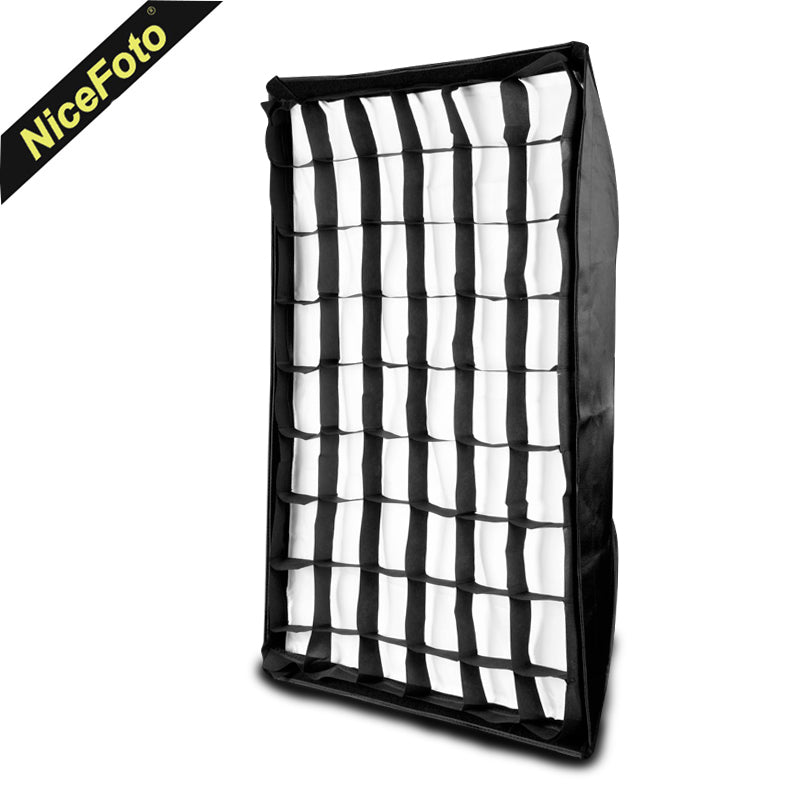NiceFoto KS80*120cm Honeycomb Grid Umbrella Frame Photo Studio Rectangle Softbox Soft Box For All Strobe Flash Lighting