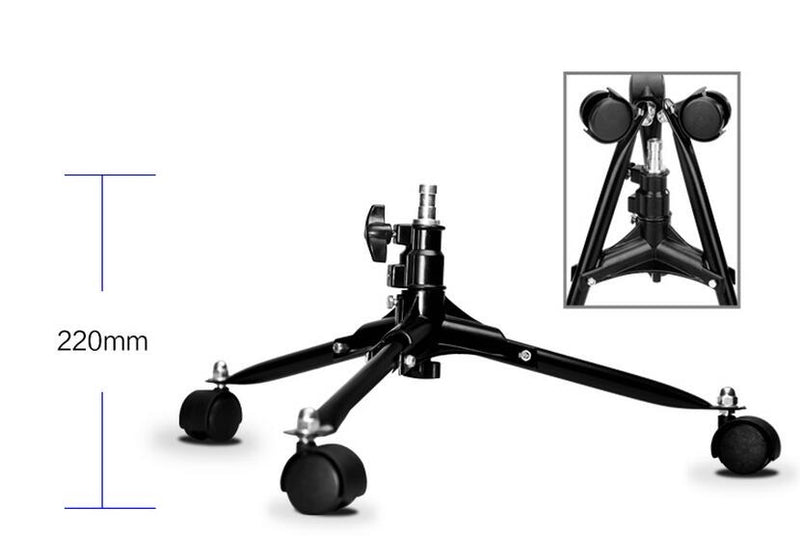 NiceFoto LS-20 Studio Flash Floor Stand with wheel The highest height 220mm