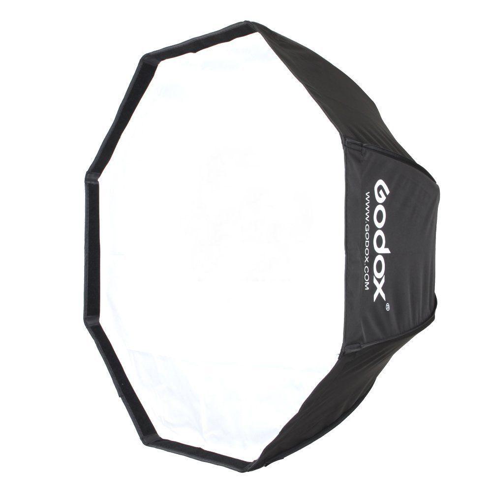 US Godox V1-C HSS Round Head Flash Speedlite+S2 Bracket+80cm Umbrella  Softbox