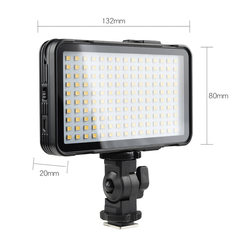 Godox LEDM150 5600K Mobile Phone LED Video Light Bright panel with In-built Battery Rechargeable Battery (USB Power Charge)