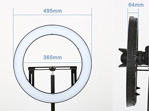 FalconEyes DVR-512DVC  Ring LED Lighting Video (3000k-5600K Dimmable) - FOMITO.SHOP