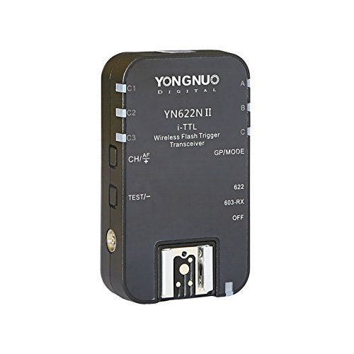 YONGNUO YN622N II Wireless TTL Flash Trigger with High-speed Sync HSS 1/8000s for Nikon Camera - FOMITO.SHOP