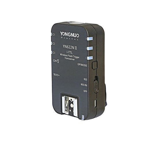 YONGNUO YN622N II Wireless TTL Flash Trigger with High-speed Sync HSS 1/8000s for Nikon Camera - FOMITO.SHOP