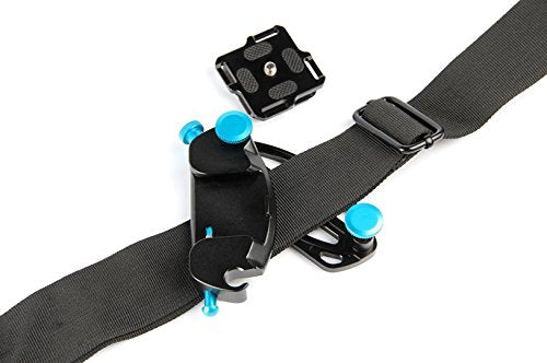 Fomito K0 Blue Metal Camera Waist Spider Belt Holster 1/4″ Screw Quick Strap Buckle - FOMITO.SHOP