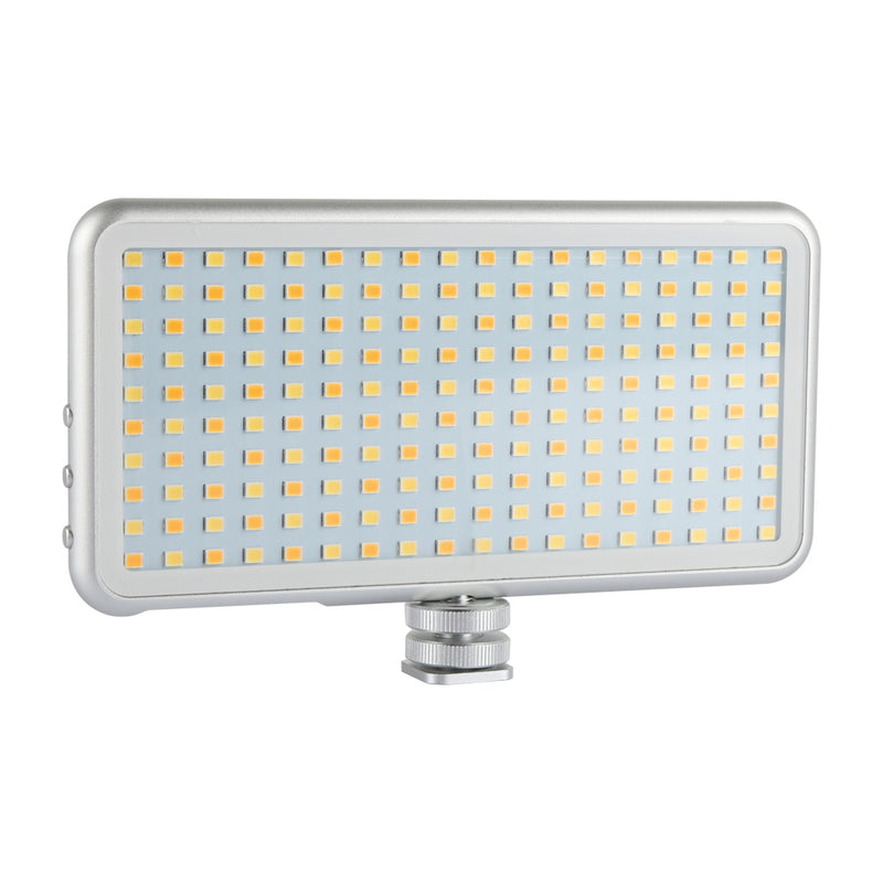 Fomito LED180 Built-in Battery LED Light Panel Dimmable Portable Fill Light with USB cable
