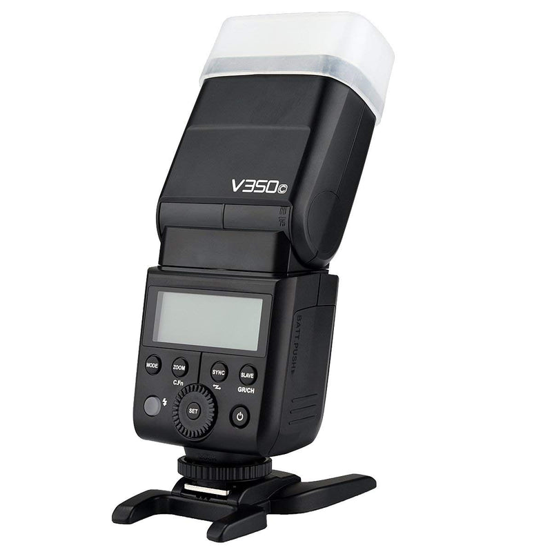 Godox V350C/N/F TTL HSS 1/8000s GN36 0.1~1.7s Recycle Camera Speedlite Flash Built-in Lithium Battery for Canon,Nikon,Fujifilm Cameras