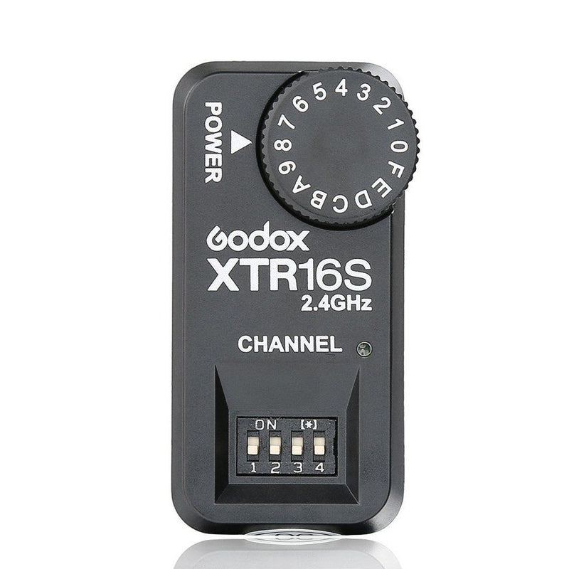 Godox XT-16S 2.4G Wireless Radio-Controlled Flash Trigger Transmitter and Receiver for Godox Ving V850 V860C V860N Speedlite