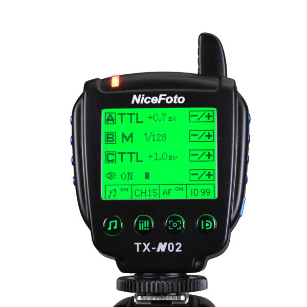 NiceFoto K6 600WS GN89 TTL HSS 1/8000S 2.4G Wireless 14.8V 6600mAH Battery Powered Flash for Canon Nikon DSLR Cameras