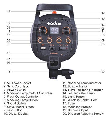 Godox QT Series QT400 400W QT600 600W QT1200 1200W Studio flash - FOMITO.SHOP