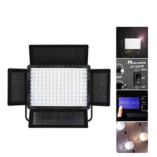 FalconEyes LP-1505TD 75W LED Studio Light 3000K-8000K Color Temperature Adjustable LEDs Video Light - FOMITO.SHOP