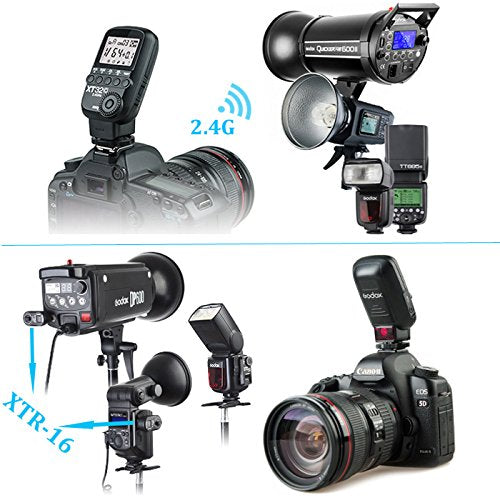 Godox XT32-C Wirelss Power Contral Flash Trigger Manual Transmitter HSS with 2.4GHz Godox X System