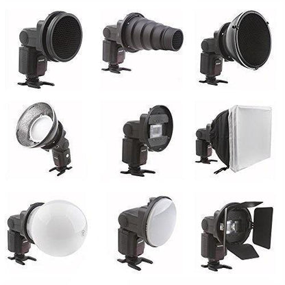 FalconEyes 9in1 Flash Speedlite Accessories Kit SGA-K9 for Canon Nikon Sony Yongnuo Metz - FOMITO.SHOP