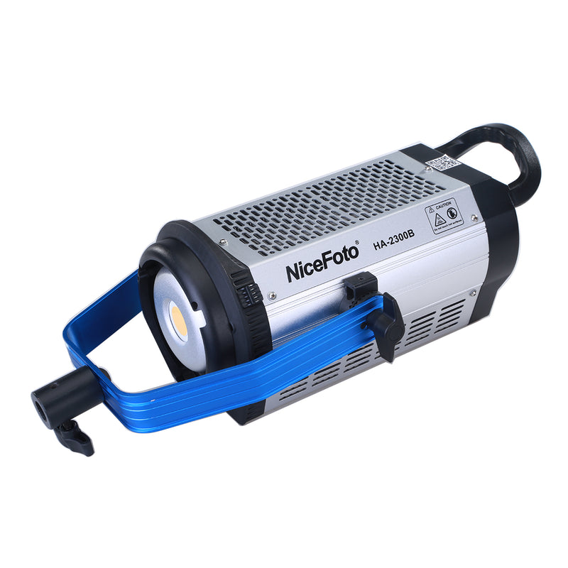 NiceFoto HA-2300B 230W 5500K Daylight COB LED Video Light Kit with Bluetooth + 2.4G receiver