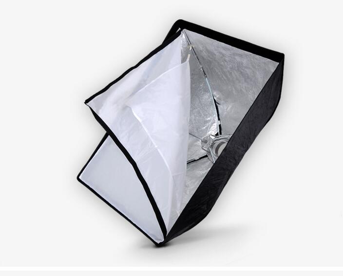 NiceFoto K70*100cm Umbrella Frame Photo Studio Square Softbox For All Strobe Flash Lighting